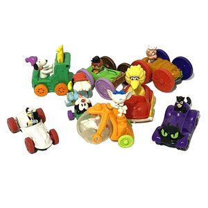 Fast Food and TV Show Characters Small Toy Lot of 8